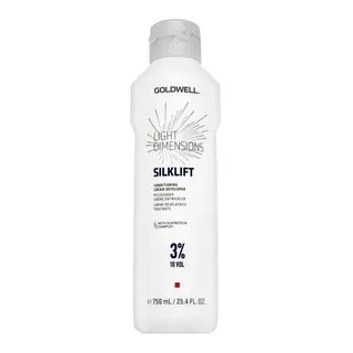 Goldwell Light Dimensions Silklift Conditioning Cream Developer emulsie activatoare pentru toate tipurile de păr 3% 10 Vol. 750 ml