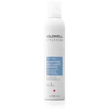 Goldwell StyleSign Bodifying Brilliance Mousse fixativ de păr pentru volum, cu fixare medie pentru o stralucire puternica
