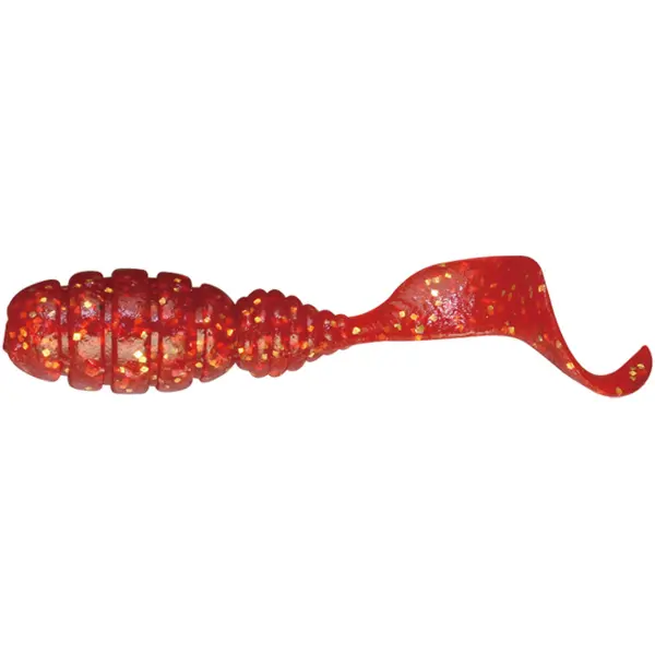 Good Meal Grub 3.8cm Red Gold Flake 8buc