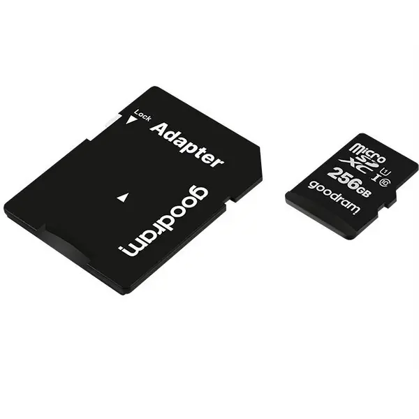 GOODRAM Card de memorie microSDXC Goodram 256GB,UHS I,cls 10 + adaptor, M1AA-2560R12