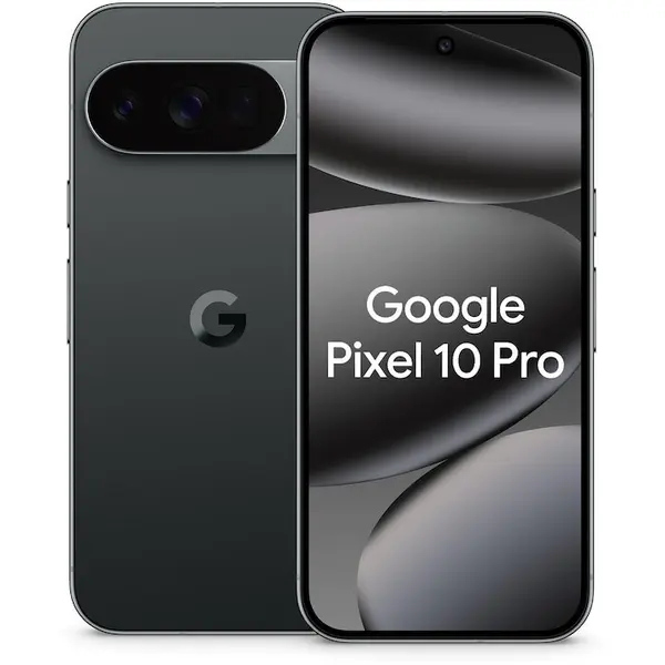 Google Telefon mobil Google Pixel 10 Pro, Dual SIM, 128GB, 16GB RAM, 5G, Obsidian