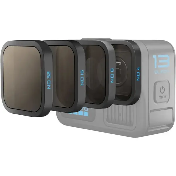 GoPro Accesoriu Camere video GoPro Pachet 4 filtre ND pentru HERO13, Negru