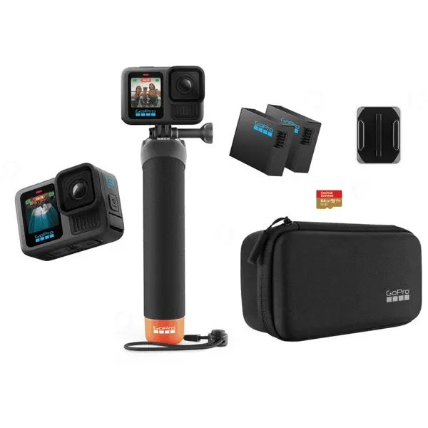 GoPro Camera video sport GoPro Hero13 Black, 5.3K60, Bundle