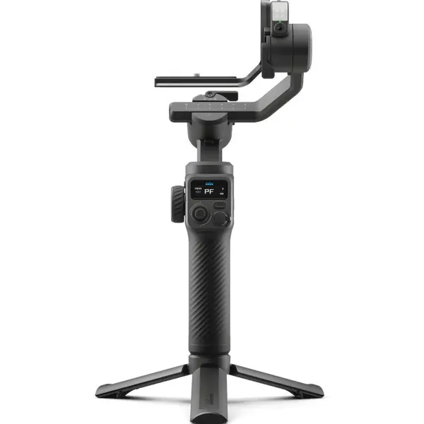 GoPro Gimbal GoPro Fluid Pro AI, stabilizator electronic profesional pe 3 axe, lumina LED integrata, compatibil cu telefoane, camere GoPro si camere foto compacte