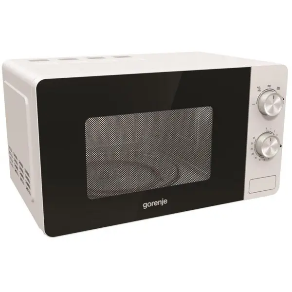 Gorenje Cuptor cu microunde MO17E1W, Putere 700 W, Functie decongelare, Alb