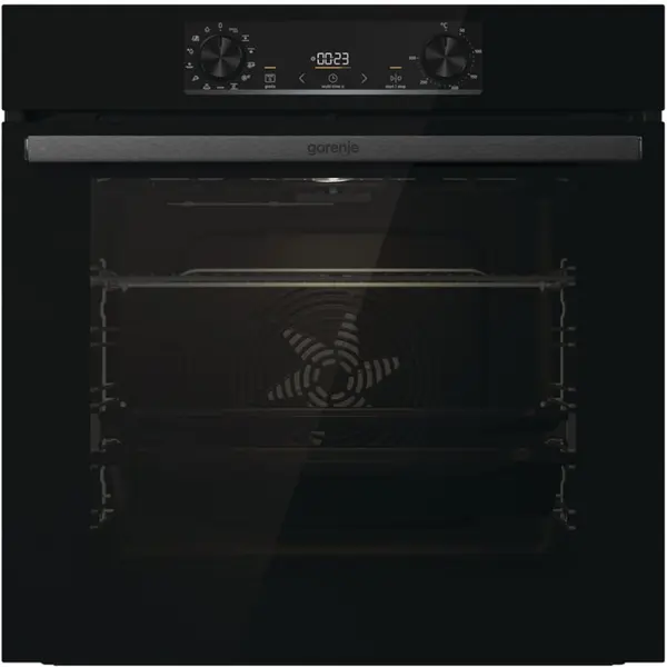 Gorenje Cuptor incorporabil Gorenje, BOS6737E13BG, Electric, Autocuratare Hidrolitica, 77 l, 3500 W, Clasa A, Negru