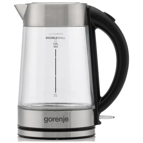 Gorenje Fierbator Electric Gorenje K17GDWII, 1.7 L, 2200 W, Otel inoxidabil