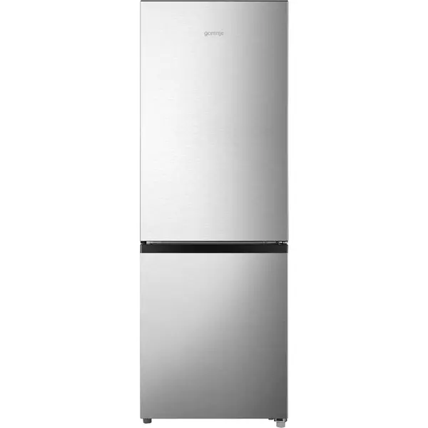 Gorenje Gorenje RK14EPS4 Refrigerator, E, Free standing, Combi, Height 143 cm, Net Fridge 122 L, Net Freezer 53 L, Silver