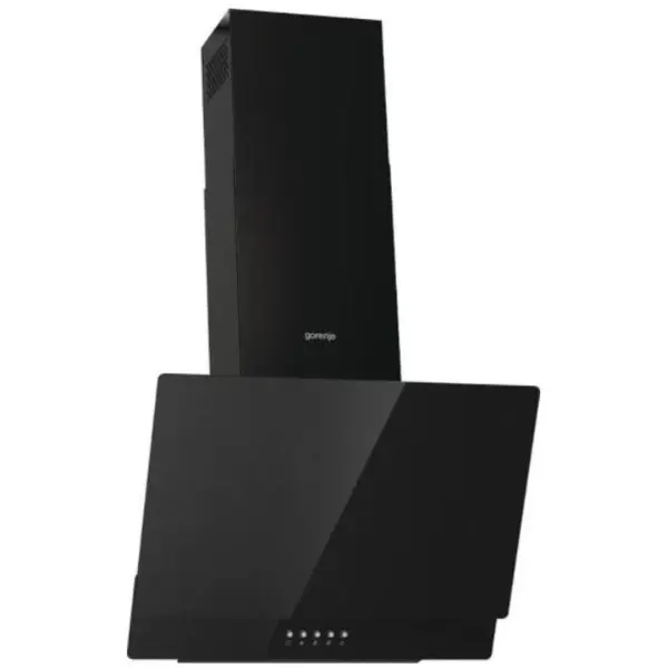 Gorenje Hota verticala Gorenje WHI629EB, putere absorbtie 430 mc/h, 1 motor, 60 cm, Negru