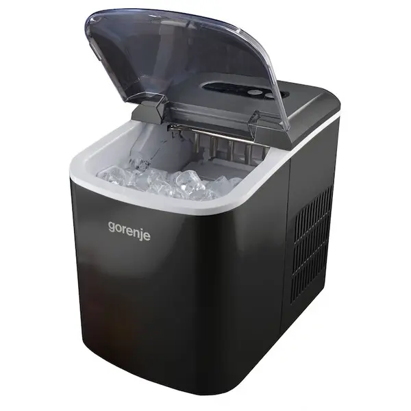 Gorenje Masina de facut gheata Gorenje IMC1200B, 120W, Rezervor apa 2.2 litri, pana la 12 kg gheata/zi, Negru