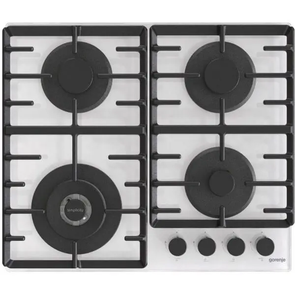 Gorenje Plita pe gaz Gorenje GTW642SYW, 60 cm, Alb