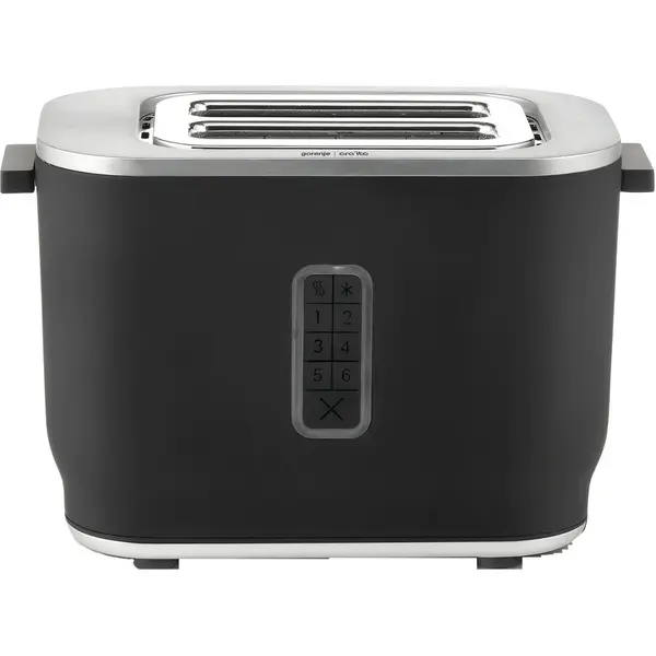 Gorenje Prajitor de paine Gorenje T800ORAB, Putere 800W, 6 grade de incalzire, Ejectare automata, Negru