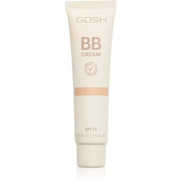 GOSH COPENHAGEN BB crema hidratanta BB SPF 15 culoare 003 Warm Beige 30 ml