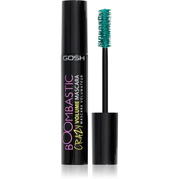 GOSH COPENHAGEN Boombastic mascara pentru volum culoare 007 Crazy Green 13 ml