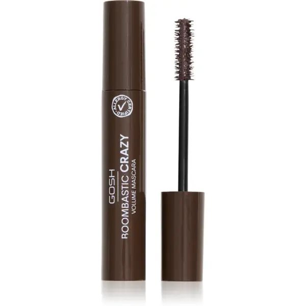 GOSH COPENHAGEN Boombastic mascara pentru volum si curbare culoare 005 Chocolate Brown 13 ml