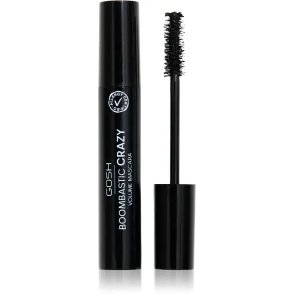 GOSH COPENHAGEN Boombastic mascara pentru volum si curbare culoare 001 Black 13 ml