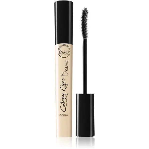 GOSH COPENHAGEN Catchy Eyes Drama mascara ce ofera volum extrem genelor culoare 001 Black 10 ml