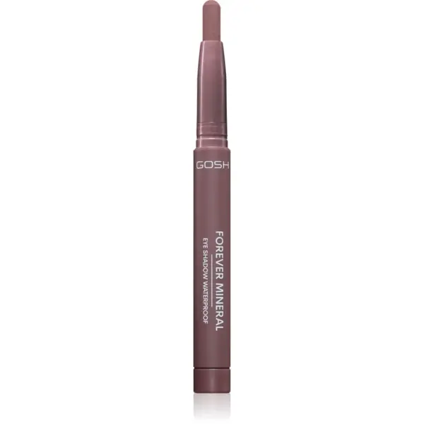 GOSH COPENHAGEN Forever Mineral Matte creion de ochi lunga durata culoare 018 Matt Plum 1.4 g