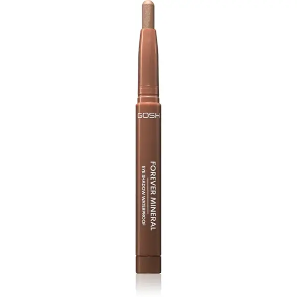 GOSH COPENHAGEN Forever Mineral Shimmer umbre de pleoape cu sclipici in creion culoare 004 Light Copper 1.4 g