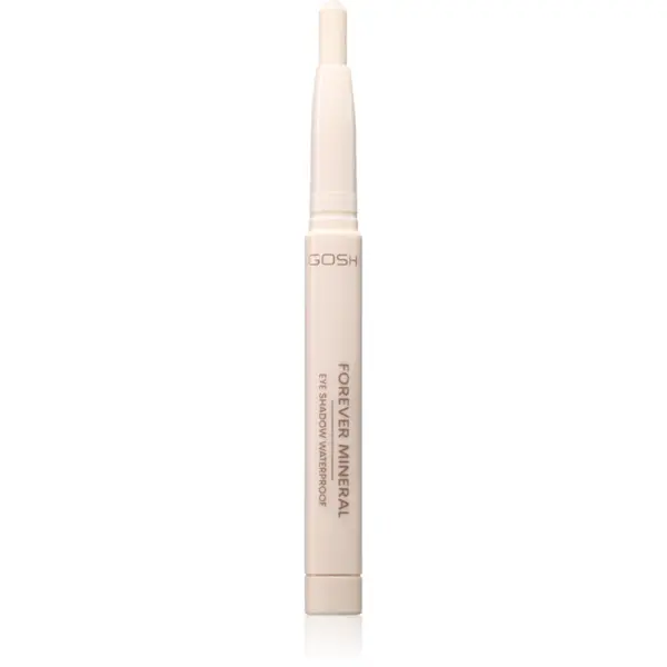 GOSH COPENHAGEN Forever Mineral Shimmer umbre de pleoape cu sclipici in creion culoare 001 Pearly White 1.4 g