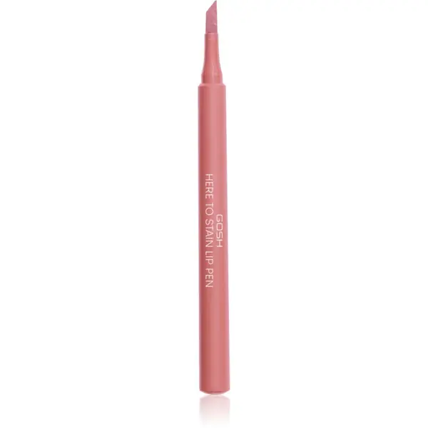 GOSH COPENHAGEN Here To Stain Lip Pen repara buzele pentru un efect de lunga durata culoare 002 Candy Stain 1 ml