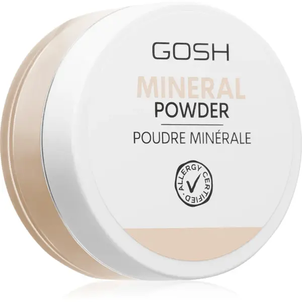 GOSH COPENHAGEN Mineral Powder pudra cu minerale culoare 004 Natural 8 g