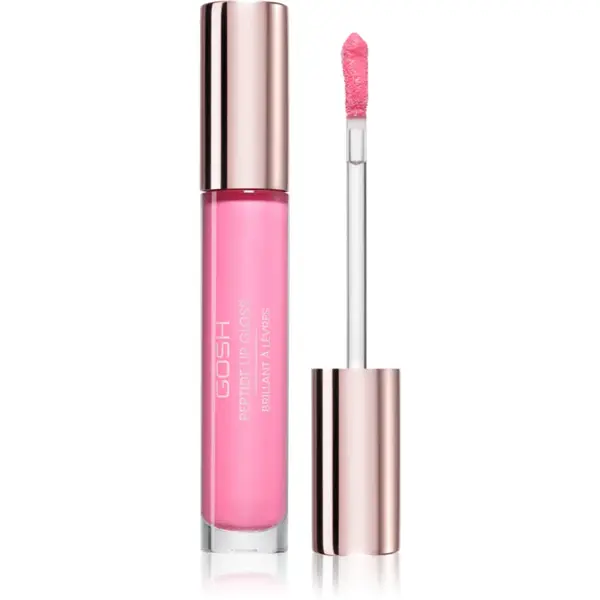 GOSH COPENHAGEN Peptide Lip Gloss lip gloss cu peptide culoare 012 Retro Rose 7 ml