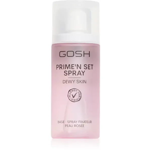 GOSH COPENHAGEN Prime'n Set Dewy Skin spray pentru fixare și strălucire faciale 50 ml