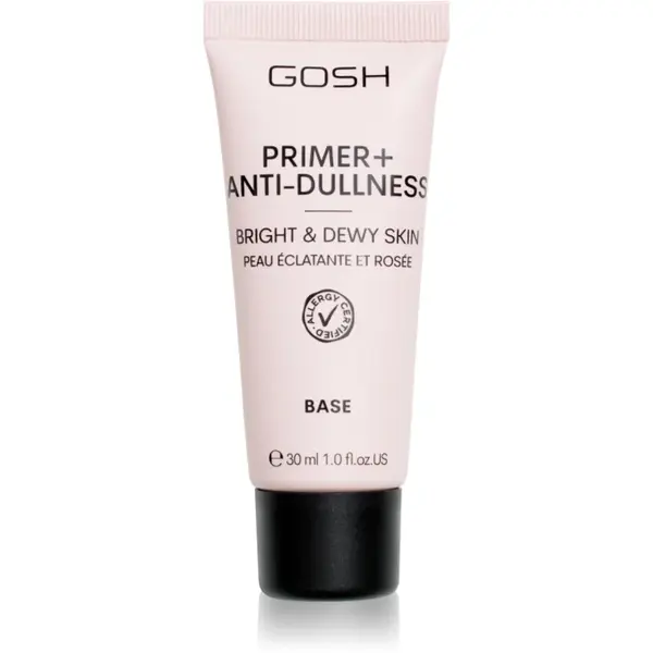 GOSH COPENHAGEN Primer Plus + bază pentru machiaj iluminatoare 30 ml