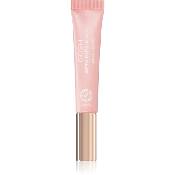 GOSH COPENHAGEN Soft`n Tinted balsam de buze tonifiant SPF 15 culoare 003 Rose 8 ml