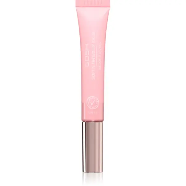 GOSH COPENHAGEN Soft`n Tinted balsam de buze tonifiant SPF 15 culoare 007 Pink Soft Ice 8 ml