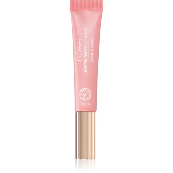 GOSH COPENHAGEN Soft`n Tinted balsam de buze tonifiant SPF 15 culoare 001 Nude 8 ml
