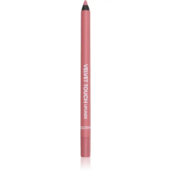 GOSH COPENHAGEN Velvet Touch creion contur pentru buze, waterproof culoare 008 Shy Plum 1.2 g