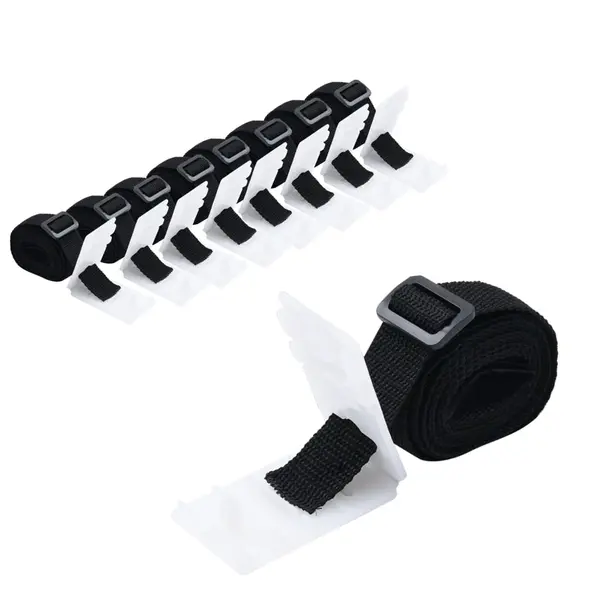 Gossi accesorii pentru derulator prelata de piscina, 8 buc., 1,8 m