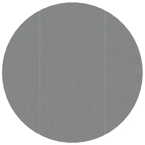 Gossi acoperire geotextil piscina, gri deschis, Ø366 cm, poliester