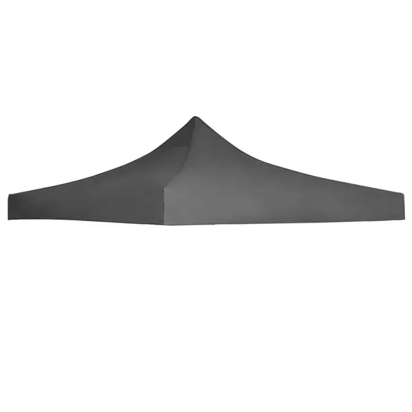 Gossi acoperis cort de petrecere, antracit, 3 x 3 m