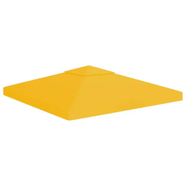 Gossi acoperis de pavilion, 2 niveluri, galben, 3x3 m, 310 g/m2