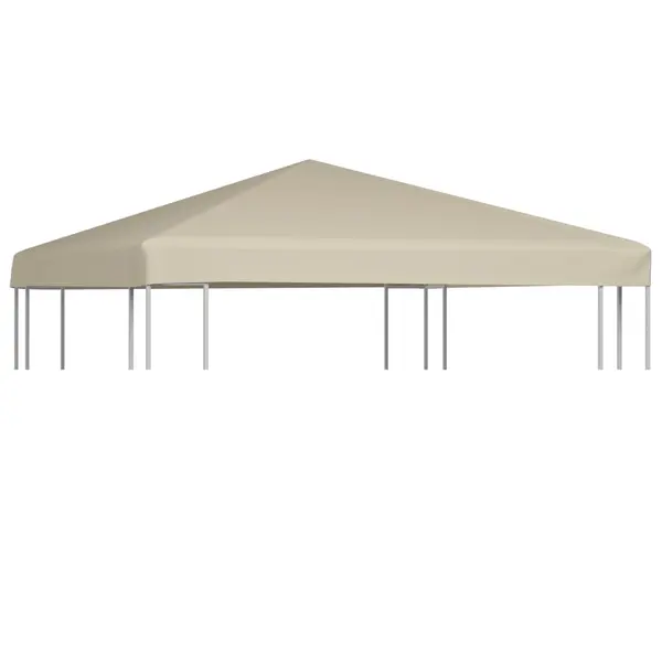 Gossi acoperis de pavilion, bej, 3 x 3 m, 310 g/m2