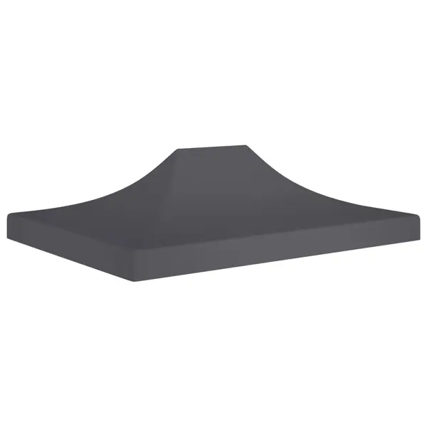 Gossi acoperis pentru cort de petrecere, antracit, 4 x 3 m, 270 g/m2