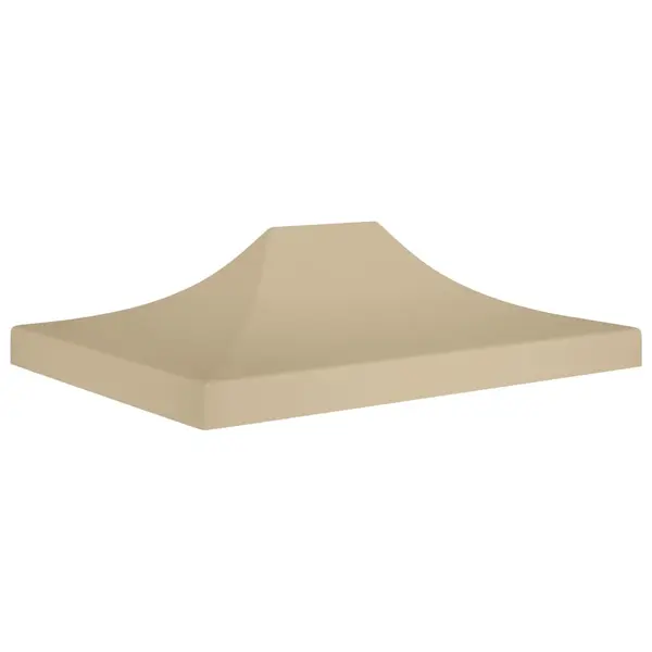 Gossi acoperis pentru cort de petrecere, bej, 4,5 x 3 m, 270 g/m2