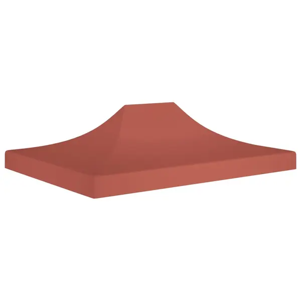 Gossi acoperis pentru cort de petrecere, caramiziu, 4 x 3 m, 270 g/m2