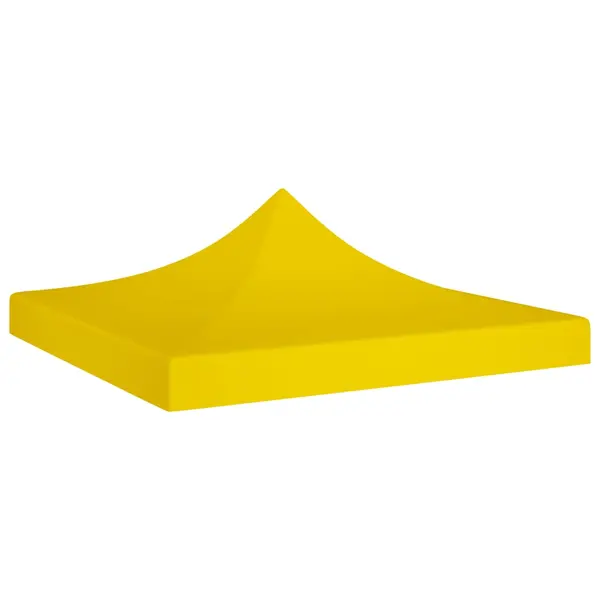 Gossi acoperis pentru cort de petrecere, galben, 3 x 3 m, 270 g/m2