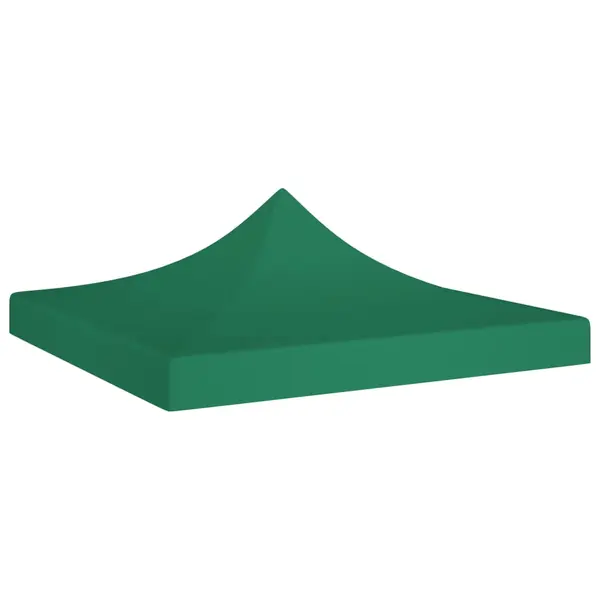Gossi acoperis pentru cort de petrecere, verde, 3 x 3 m, 270 g/m2