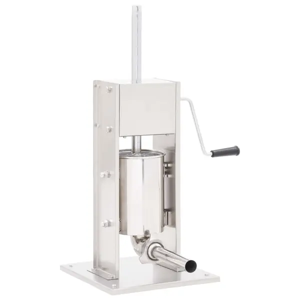 Gossi aparat de umplut carnati manual, argintiu, 3 l, otel inoxidabil