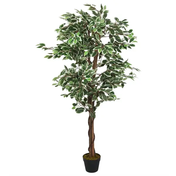 Gossi arbore ficus artificial 630 de frunze 120 cm verde