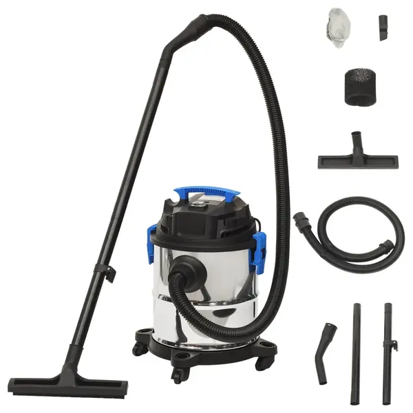 Gossi aspirator cu aspirare umeda si uscata, argintiu, 20 l, 1200 w
