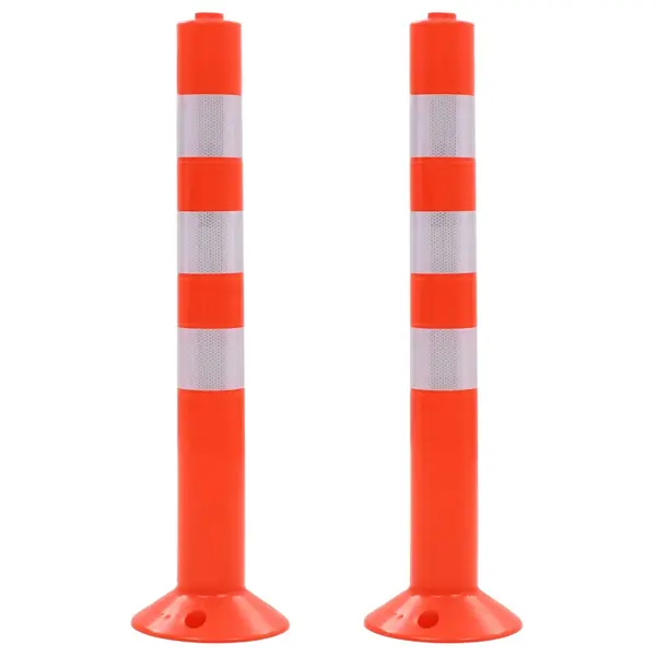 Gossi baliza control trafic, 2 buc., plastic, 75 cm