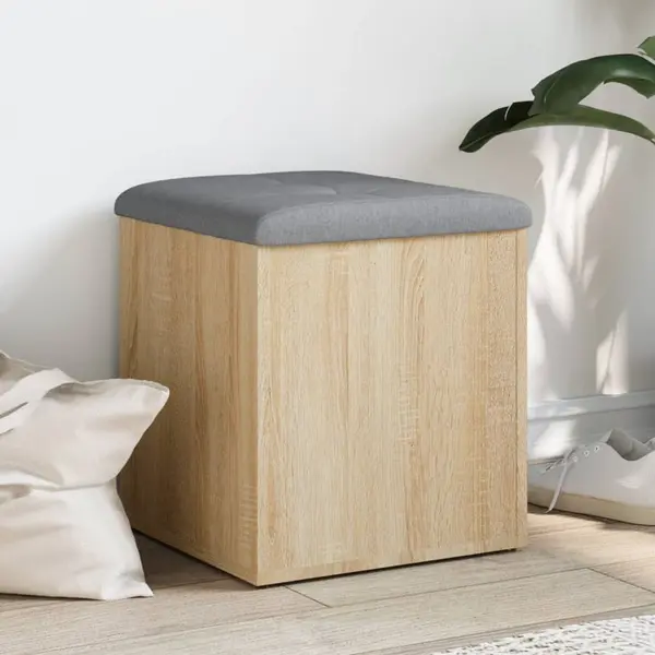 Gossi banca de depozitare, stejar sonoma, 42x42x45 cm, lemn prelucrat