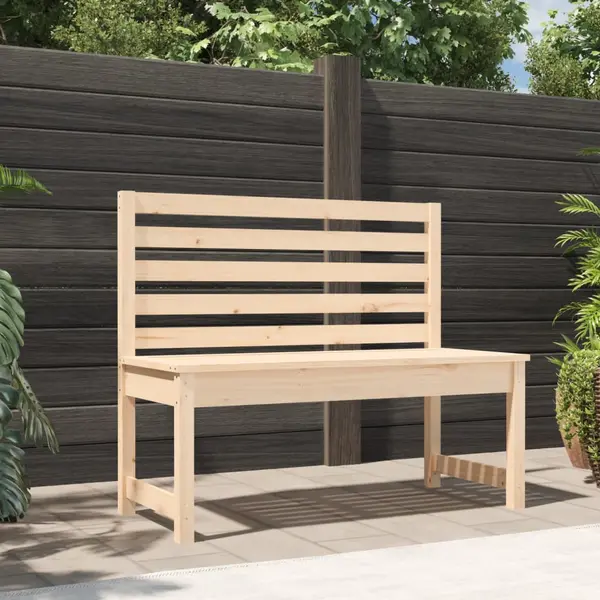Gossi banca de gradina, 109 cm, lemn masiv de pin