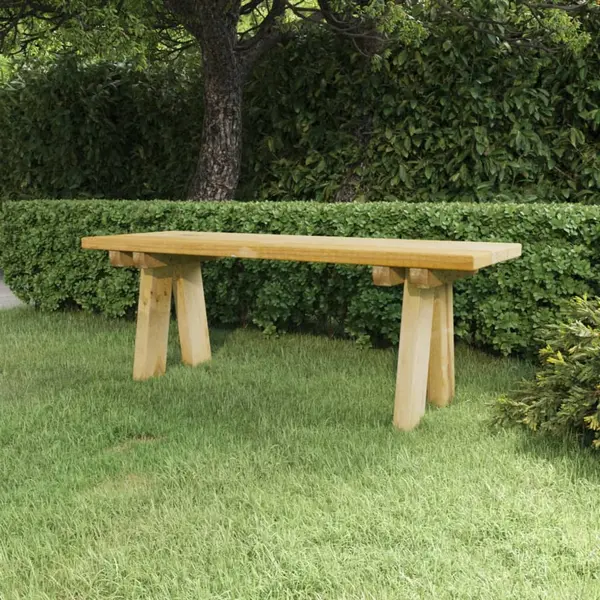 Gossi banca de gradina, 110 cm, lemn masiv de pin impregnat